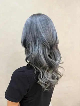 ロング 金子 彩心のヘアスタイル