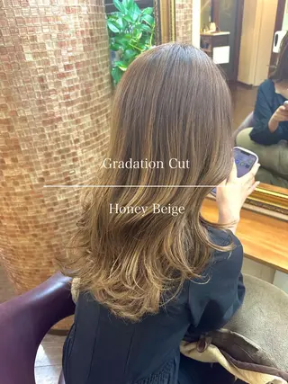 ロング カラー 🌱ケミカル美容師 未来を綺麗に🌱優吾のヘアスタイル