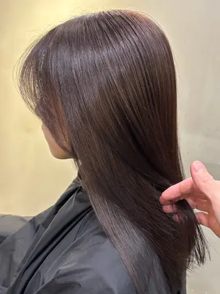 ミディアム カラー 中園康 /カラー/ブリーチのヘアスタイル