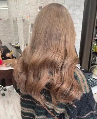 ロング カラー パーマ ヘアアレンジ メンズ 歩くパワースポット 🦋KAHOのヘアスタイル