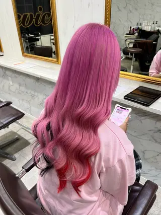 ロング カラー 心斎橋/エクステ /SEIYAのヘアスタイル