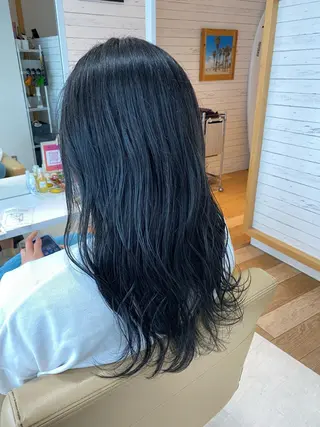 ロング 荒木 たけるのヘアスタイル