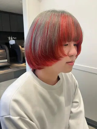 カラー メンズ 【ただの天才 🎨】のヘアスタイル