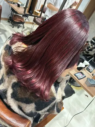 ミディアム nara misakiのヘアスタイル