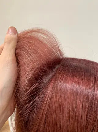 カラー 梅田 カットモデル募集のヘアスタイル