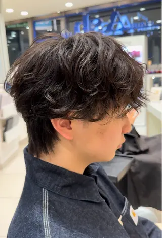パーマ メンズ メンズ縮毛矯正 ♠️店長下平隼人のヘアスタイル