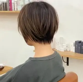 ショート カラー ショートヘア、ボブ こやさん　コヤマのヘアスタイル