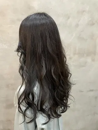 ロング カラー 【ピンク/韓国ヘア/ ヘアセット】亜海のヘアスタイル