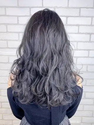 セミロング カラー ヘアアレンジ VIM hairおもろまち店のヘアスタイル