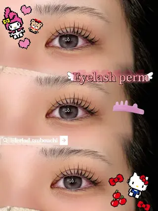 マツエク・マツパ ルリアド栄🦋 ツボウチのマツエク・マツパデザイン