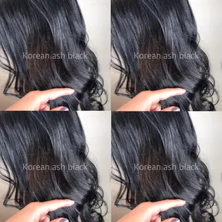 セミロング カラー ヘアアレンジ 烏丸韓国ヘア🇰🇷 ayaka🎀のヘアスタイル