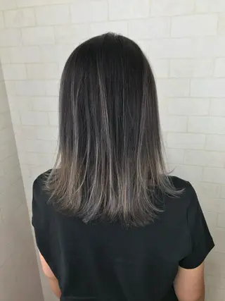 ミディアム 西院/ TAKAのヘアスタイル