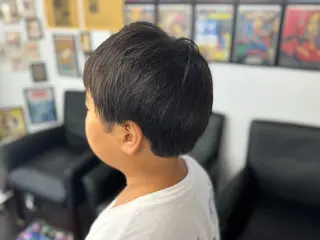 ショート メンズ キッズ パピプ理容室 三浦海岸のヘアスタイル