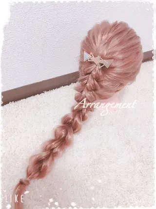 ロング ヘアアレンジ KAEDE🎀 縮毛矯正＆パーマ特化のヘアスタイル