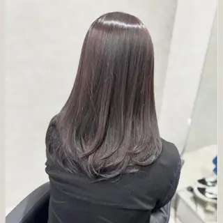 ミディアム カラー 顔周り🌸ジエクト 🌸濱吉優希🌸のヘアスタイル