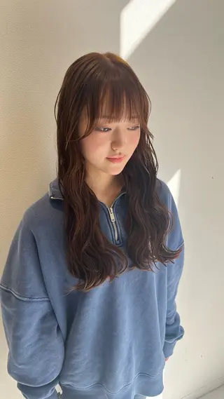 ロング カラー 艶カラー/エクステ/ MIRAI🪽のヘアスタイル