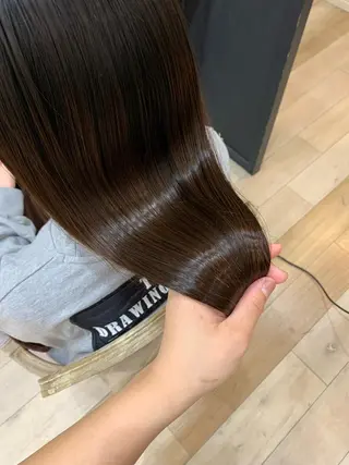 ロング 艶髪レイヤー上田 紗也🇰🇷💗のヘアスタイル