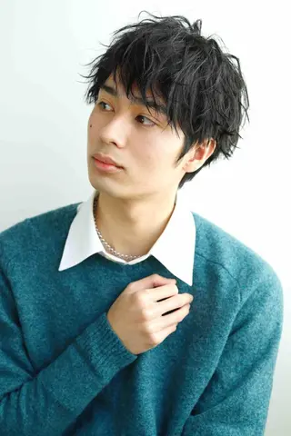 メンズ パーマ ROW 札幌のヘアスタイル