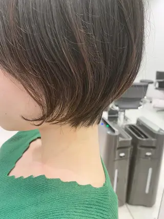 ショート カラー 似合わせ専門美容師 なかじまのヘアスタイル