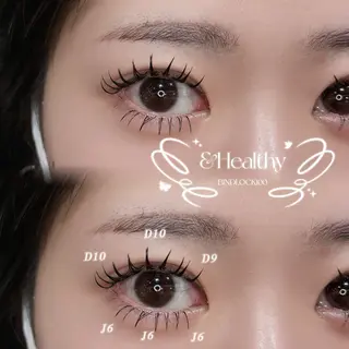 マツエク・マツパ Minami .のマツエク・マツパデザイン