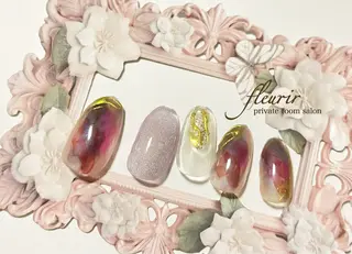 ネイル フルリール 【プライベートサロンのネイルデザイン
