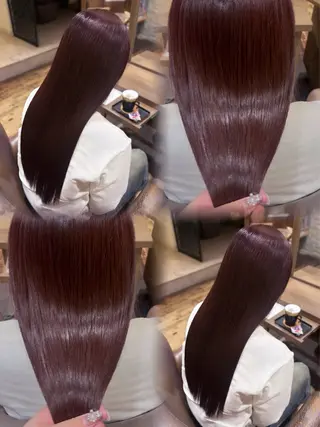 ロング 【ピンクカラー💞】 Yuzukiのヘアスタイル