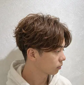 パーマ メンズ ユージ ✂︎ カット／パーマ特化のヘアスタイル