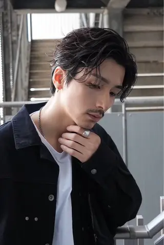 ショート カラー パーマ メンズ fifth 窪田潤平のヘアスタイル