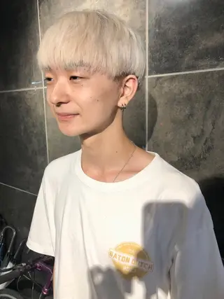 カラー ヘアアレンジ メンズ メンズ特化✂️栗原 侑也のヘアスタイル