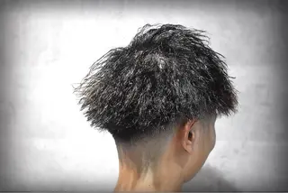 ショート パーマ メンズ Bar Ber HouseLavie所属・中西 将斗のヘアスタイル