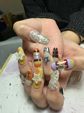 ネイル Eveネイル チップスカルプ専門店のネイルデザイン