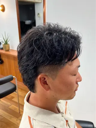 ショート メンズ メンズカット✂️ スキンフェード伊藤陸のヘアスタイル