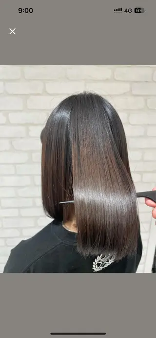 ミディアム IT by ALBUM立川のヘアスタイル