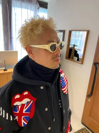 ショート カラー メンズ 🔥メンズ特化/ 奥野心太【副店長】のヘアスタイル