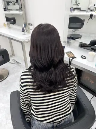 ロング カラー 透明感ベージュ🤎 manami👒🌿のヘアスタイル