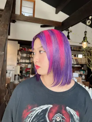 ミディアム カラー 🩵小野 えりか🩷のヘアスタイル