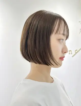 ショート 山崎結菜 髪質改善💎のヘアスタイル