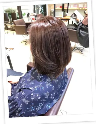 セミロング カラー パーマ ヘアアレンジ メンズ キッズ ネイル マツエク・マツパ EnBlesS西宮 マンツーマン神道有基のヘアスタイル