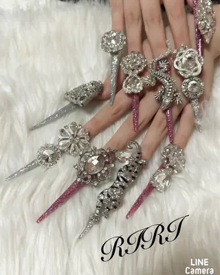 ネイル riri オーナーのネイルデザイン