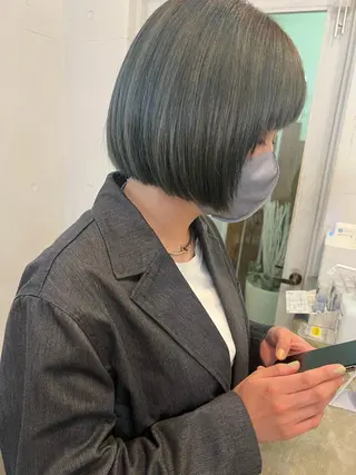 ショート 🍃透明感スタイル yu-ka🍃のヘアスタイル