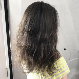 セミロング カラー K-POP好き美容師 🇰🇷Kai.Yのヘアスタイル