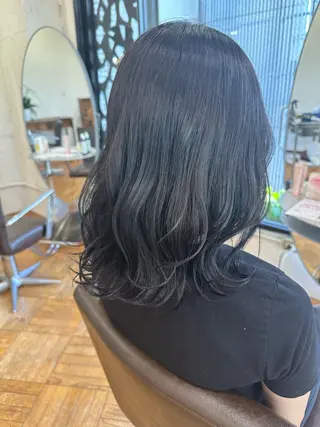 セミロング レイヤー／ ／るかのヘアスタイル