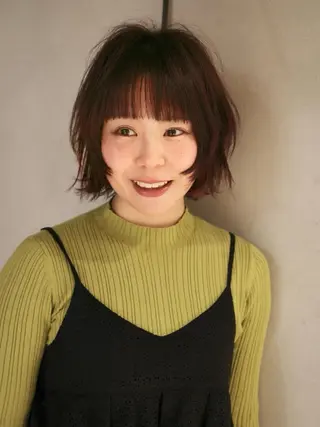 ショート AYUMI ボブ/レイヤーのヘアスタイル