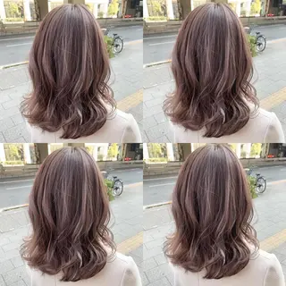 ミディアム ✨縮毛矯正✖︎顔周り レイヤー✨ナカムラのヘアスタイル