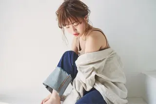 ミディアム 【髪質改善】 梅田　聡のヘアスタイル