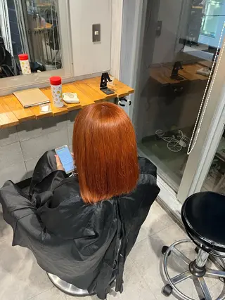 ミディアム カラー 川越ハイトーン🧸 Yumaのヘアスタイル