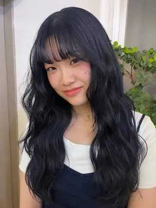 カラー ness 一花のヘアスタイル