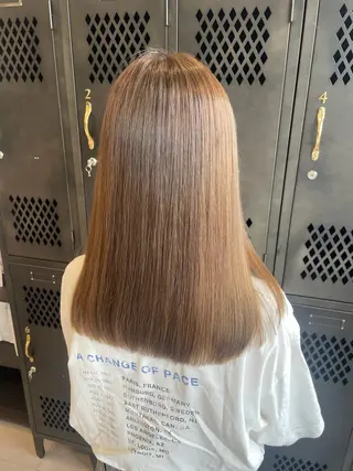 セミロング 柄澤 菜南子のヘアスタイル