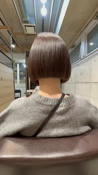 ショート カラー 当日予約OK⭕️ 佐藤太一のヘアスタイル
