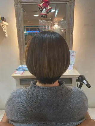 ショート 井上 日菜乃のヘアスタイル